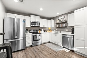 Fridge, microwave, oven, stovetop - Located within a few blocks of our sandy white beaches! (Panama City Beach)