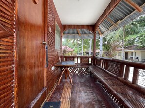 Deluxe Room Beachfront | Terrace/patio - Beach Placid Resort powered by Cocotel (Sta. Fe)