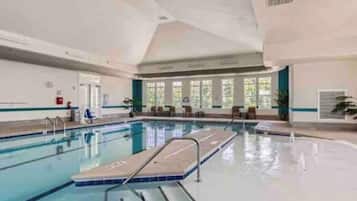 Indoor pool, outdoor pool