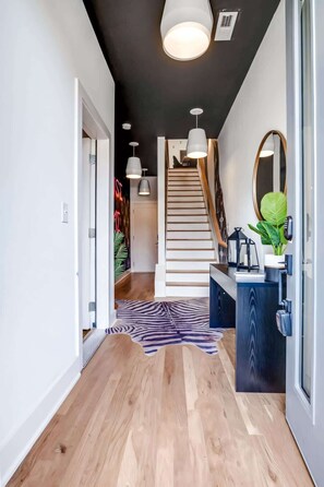 Interior - New Year’s Eve city views, karaoke stage, makeup stations, patios near the Gulch (Nashville)