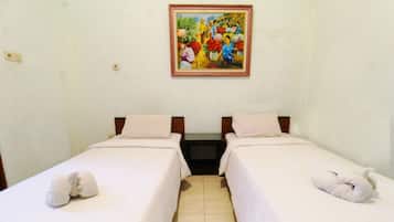 Kamar Superior, 2 Tempat Tidur Twin, balkon | 1 kamar tidur, meja kerja, Wi-Fi gratis, dan seprai linen