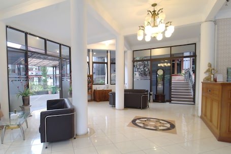 Interior entrance