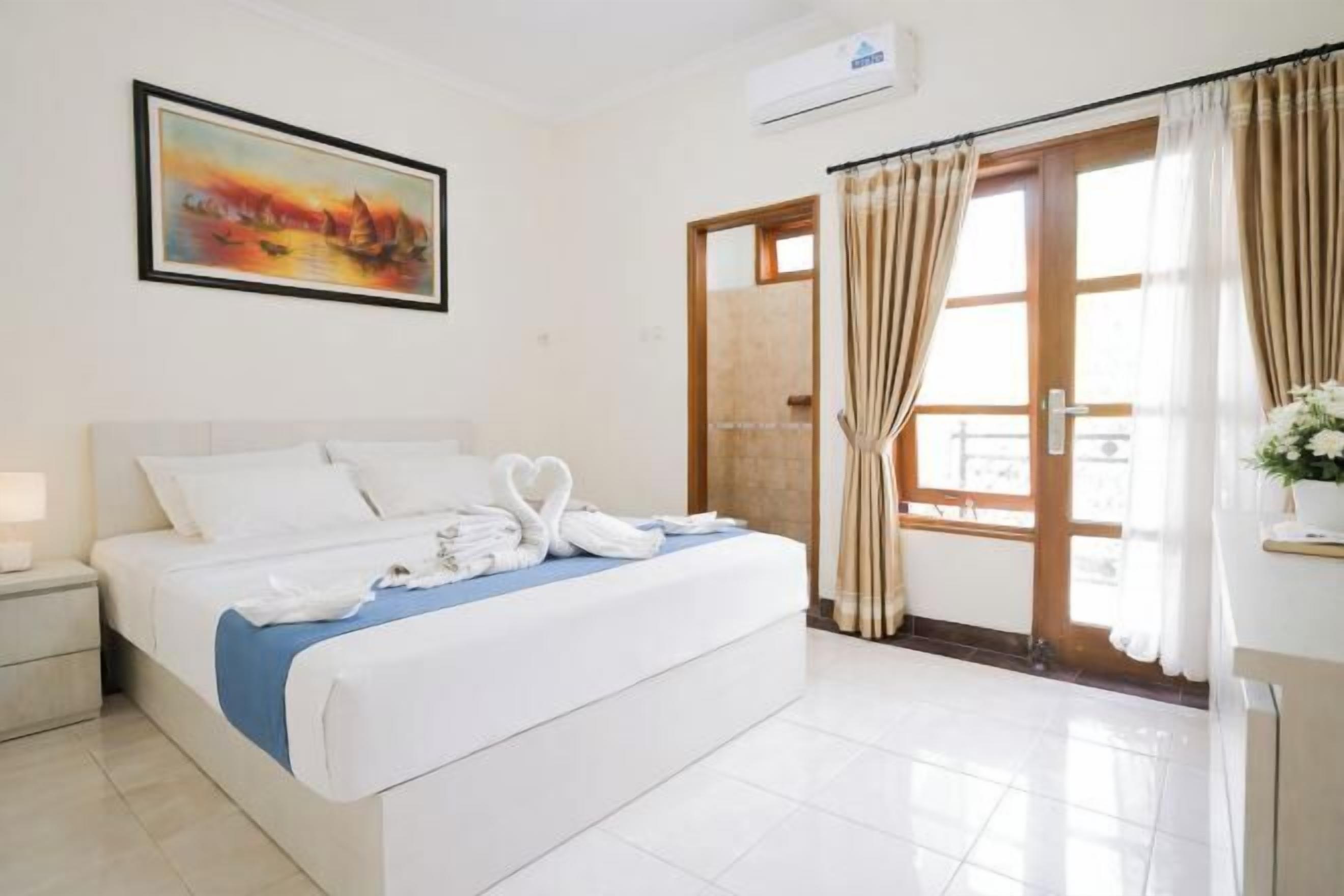 Skrivbord, gratis wi-fi och sängkläder