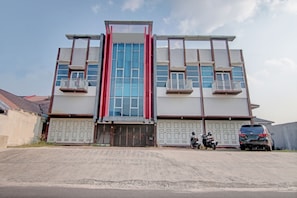 Façade de l’hébergement 