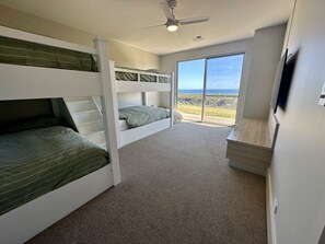 4 bedrooms, iron/ironing board, travel cot, WiFi