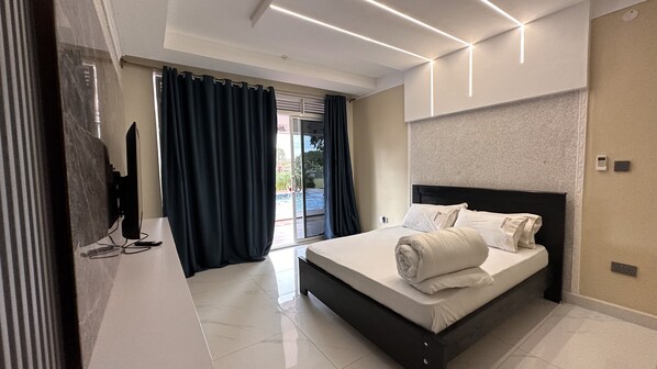 1 多间卧室、熨斗/熨衣板、WiFi、床单