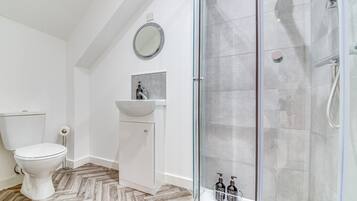 Shower, hair dryer