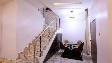 Handrails in stairways