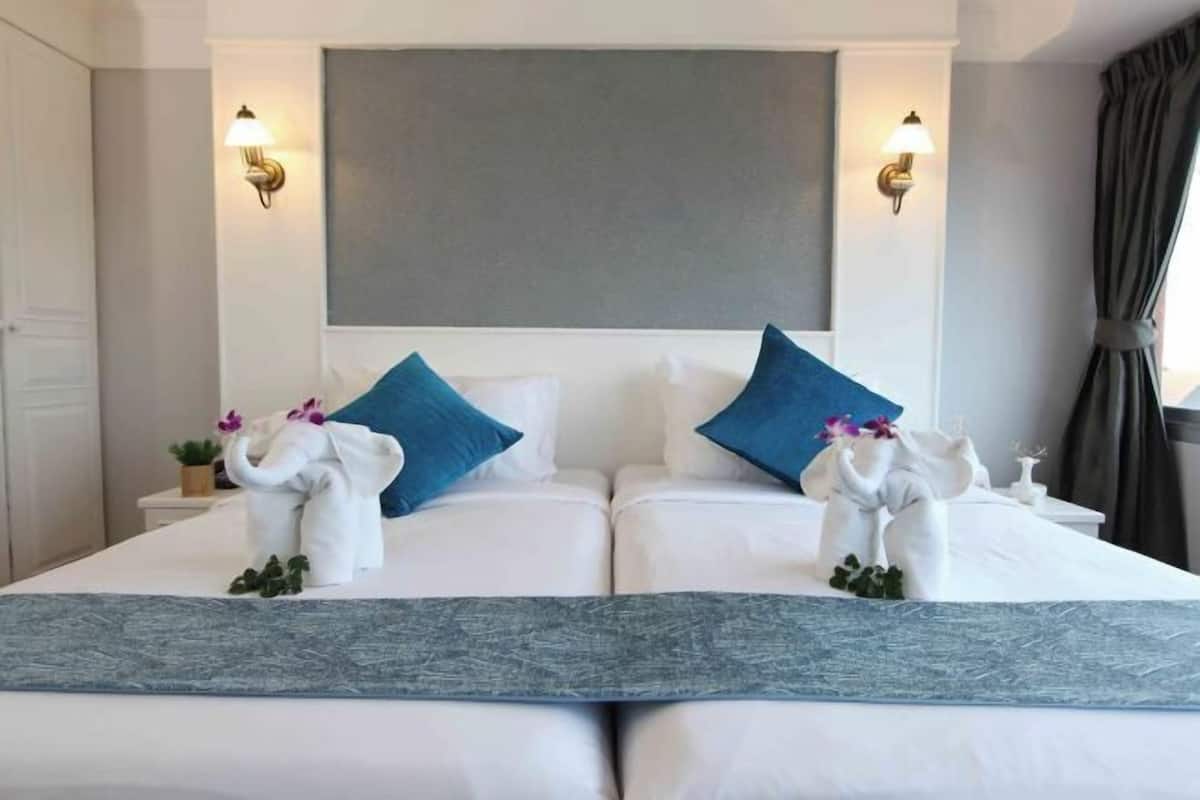 1 habitación, ropa de cama hipoalergénica y minibar