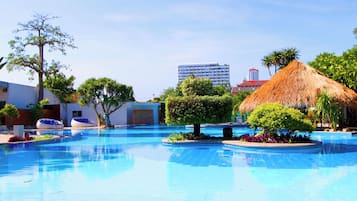 Poolside bar