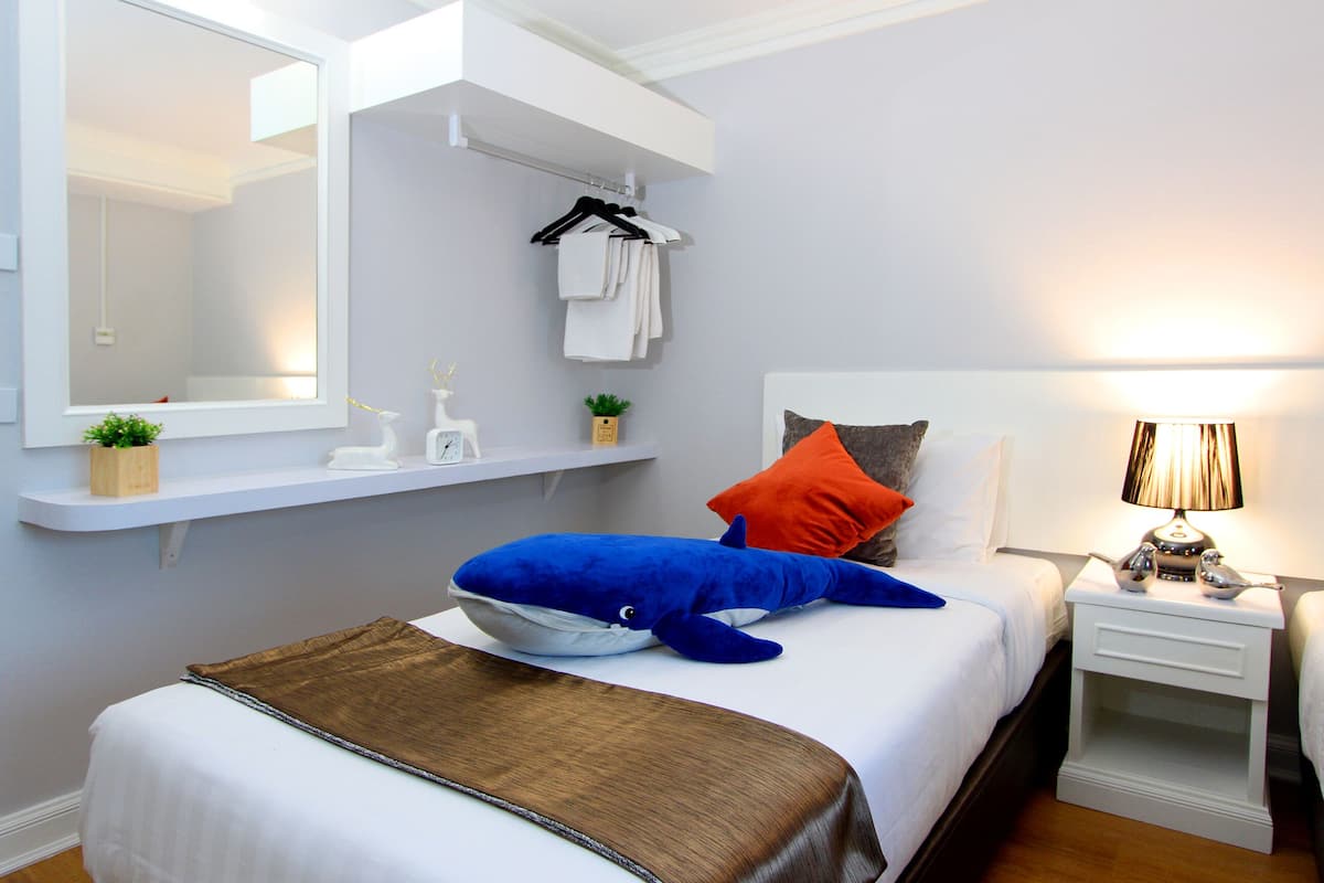 1 habitación, ropa de cama hipoalergénica y minibar