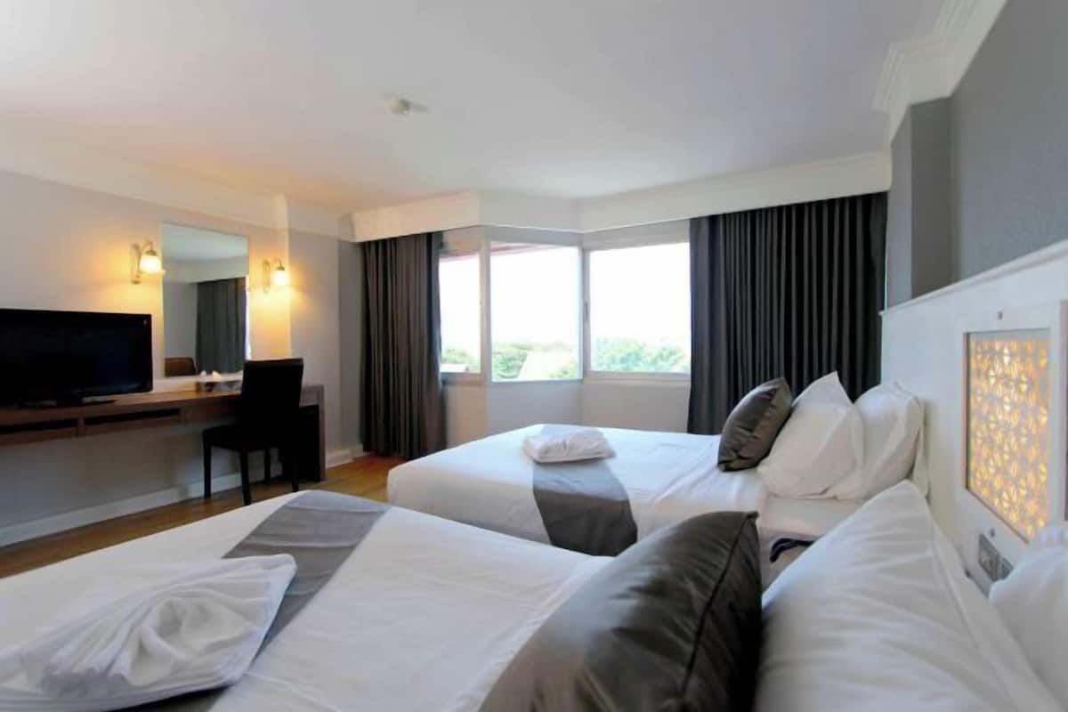 1 habitación, ropa de cama hipoalergénica y minibar