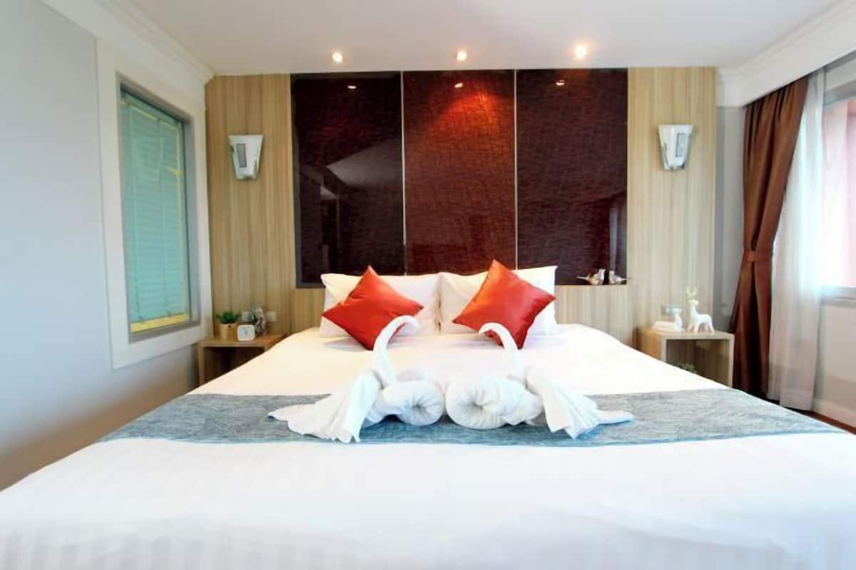 1 habitación, ropa de cama hipoalergénica y minibar