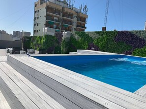 Apartment, 1 Bedroom, Accessible, Smoking | Pool | Outdoor pool - Luxury Temporary Rental With Pool in Caballito (Buenos Aires)