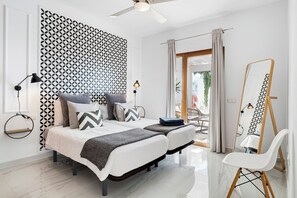 3 chambres, fer et planche Ă repasser, Wi-Fi gratuit, draps fournis
