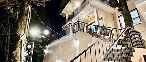 Façade de l’hébergement