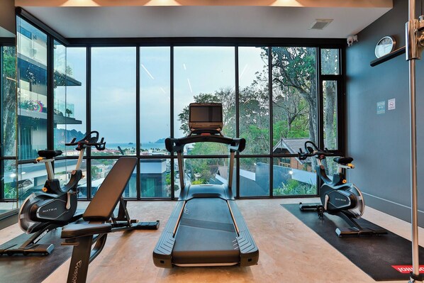 Condo, 1 Bedroom, Accessible, Balcony | Fitness facility