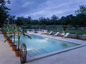 Villa, 3 habitaciones, para fumadores, alberca privada | Alberca | Alberca al aire libre 
