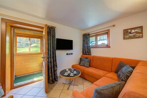 Living area - Chalet Sciachilo’ Ski In-Ski Out 10m (Livigno)