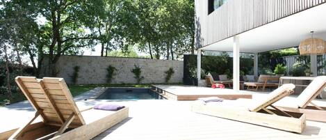 Piscine chauffée
