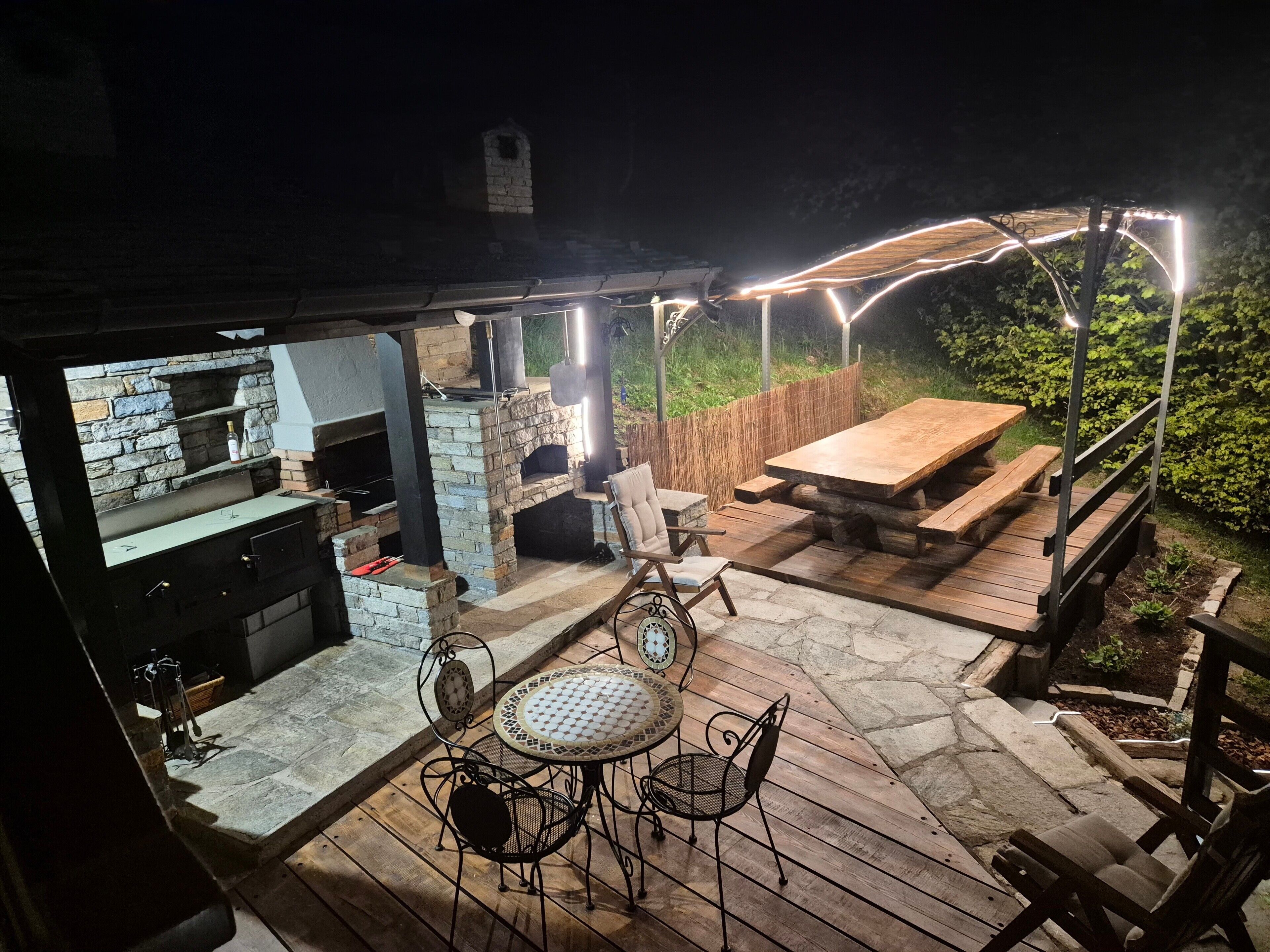 Udendørs spisemuligheder