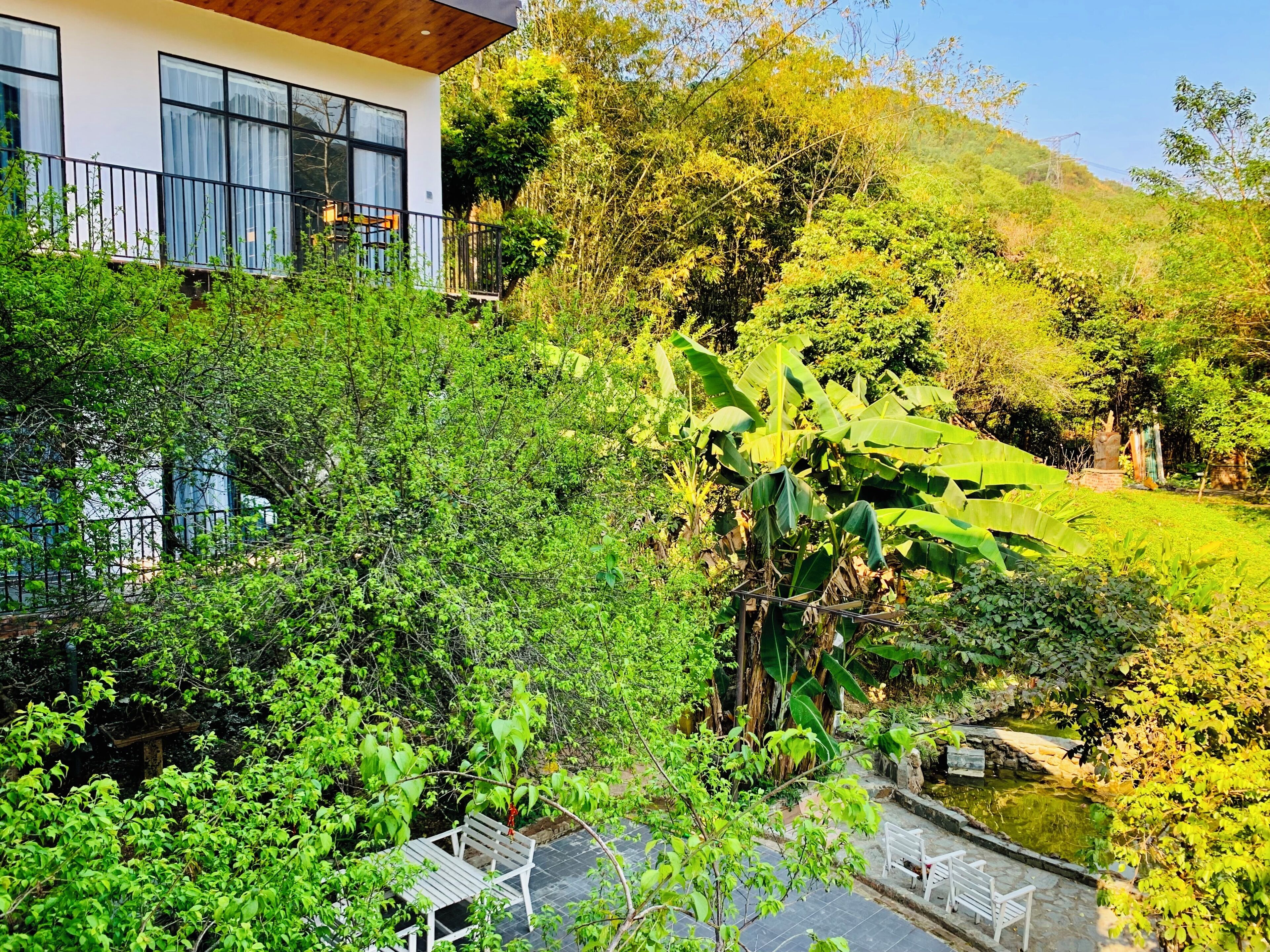 Fachada da propriedade