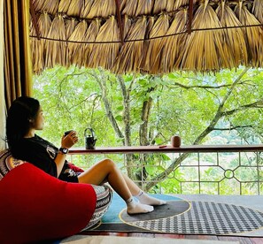Standard Tree House | Free WiFi, bed sheets - Muong Retreat (Hoa Binh)