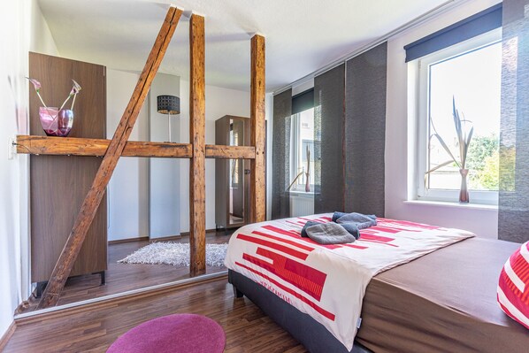 1 bedroom, travel cot, free WiFi, bed sheets - Hafenriff - Appartement 5 (Sassnitz)