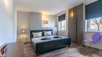 3 Schlafzimmer, Reisekinderbett, kostenloses WLAN, Bettwäsche