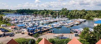 Fischerhaus am Hafen im Ferienpark Rechlin
