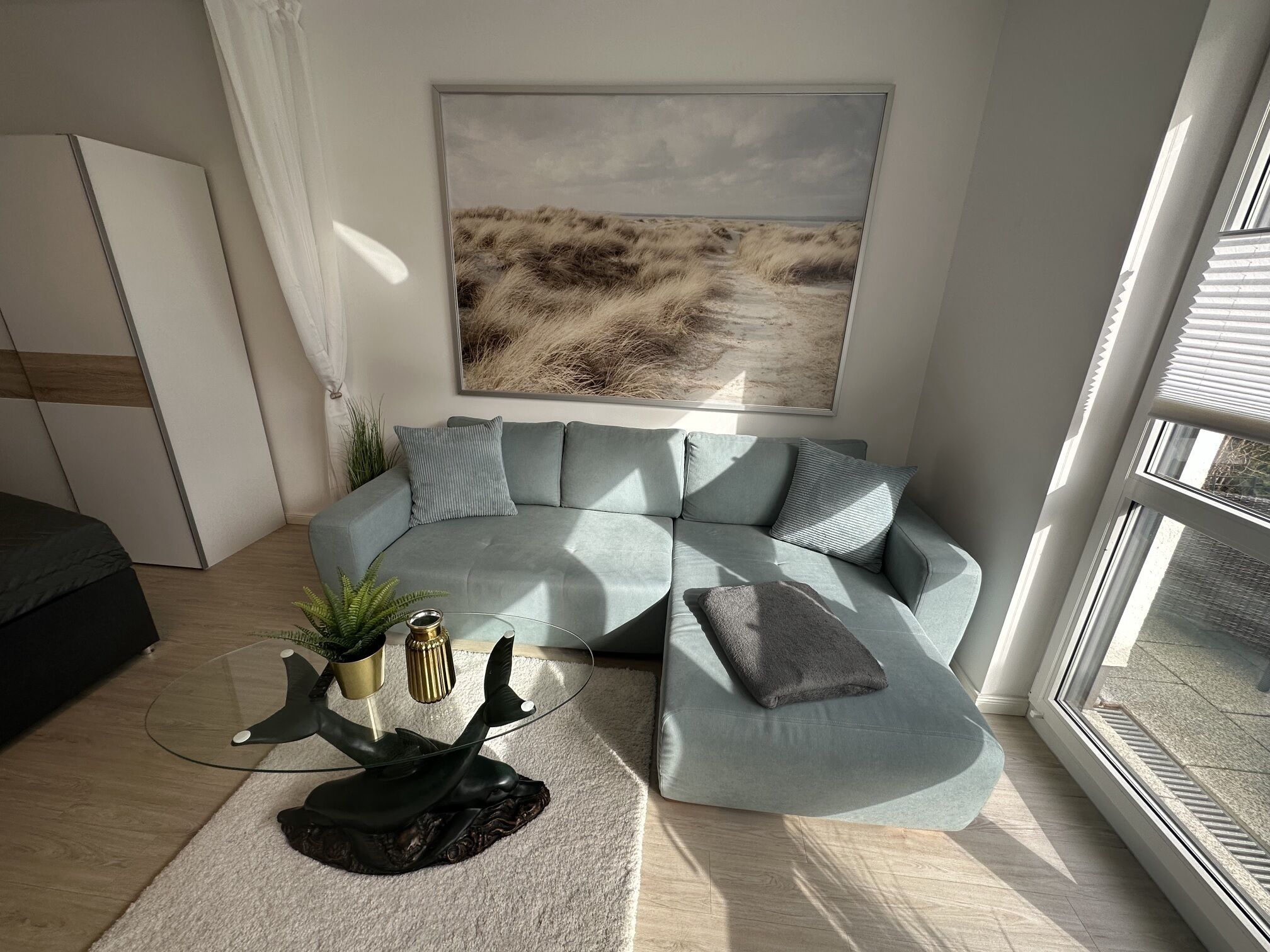 Fernseher, Bücher, Stereoanlage