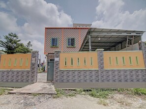 Façade de l’hébergement