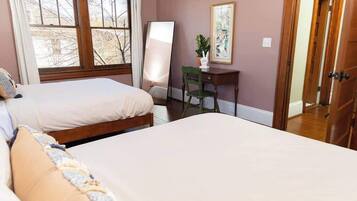 4 bedrooms, iron/ironing board, travel crib, WiFi