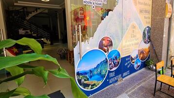 Façana frontal de l'allotjament