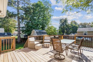 Outdoor dining - #26 Beautifully Renovated  2 BR Home (Plainville)