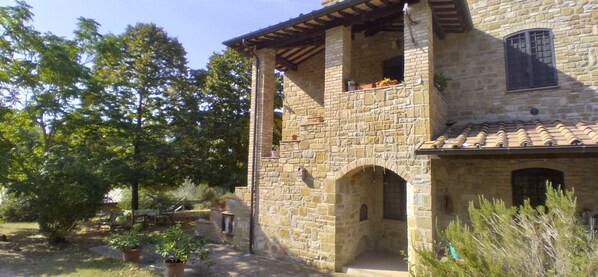 Fassade der Unterkunft