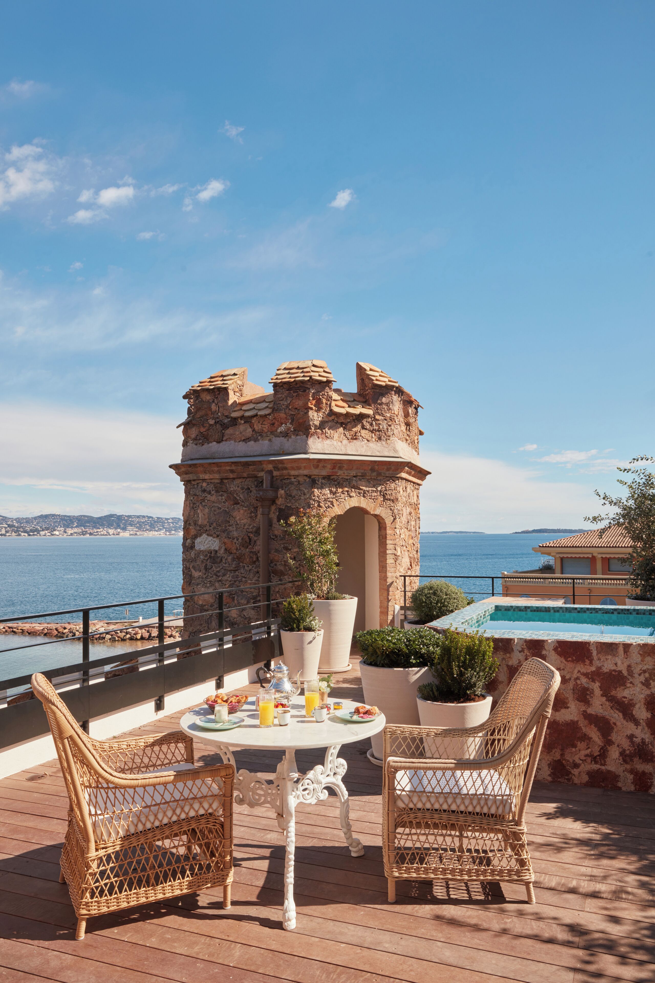 Vue depuis l’hébergement