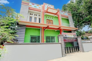 Façade de l’hébergement