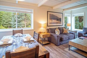 Blick von der Unterkunft