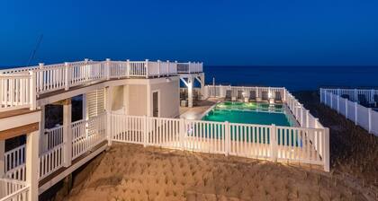 Island Enchantment - Oceanfront Pet Friendly Home w/ Cabana Service! FlexStay! Incredible Views, Poolside Tiki Bar, Hot Tub, and More!
