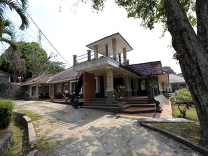 Fassade der Unterkunft