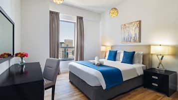 6 Schlafzimmer, Schreibtisch, Bügeleisen/Bügelbrett, WLAN