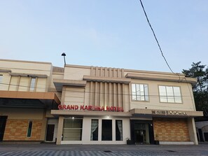 Façade de l’hébergement