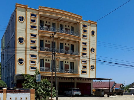 Fachada de la propiedad