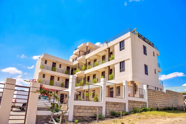 Fassade der Unterkunft