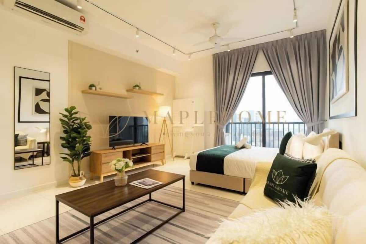 1 phòng ngủ, trang bị nội thất với thiết kế riêng biệt