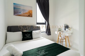 华丽套房, 2 间卧室, 无烟房 (With Parking) | 特色家居、遮光窗帘、熨斗/熨衣板、免费 WiFi