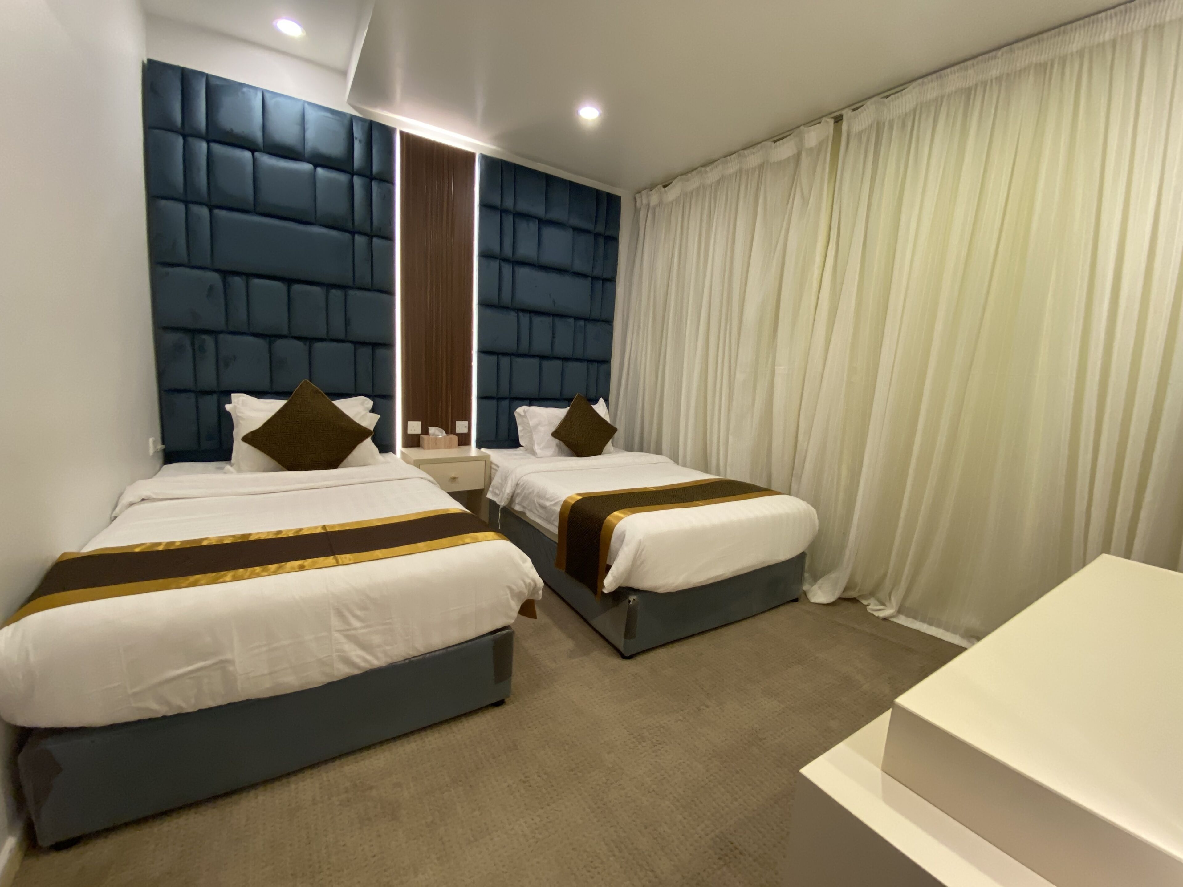 Family Suite | Egyptian cotton sheets, premium bedding, memory foam beds, in-room safe