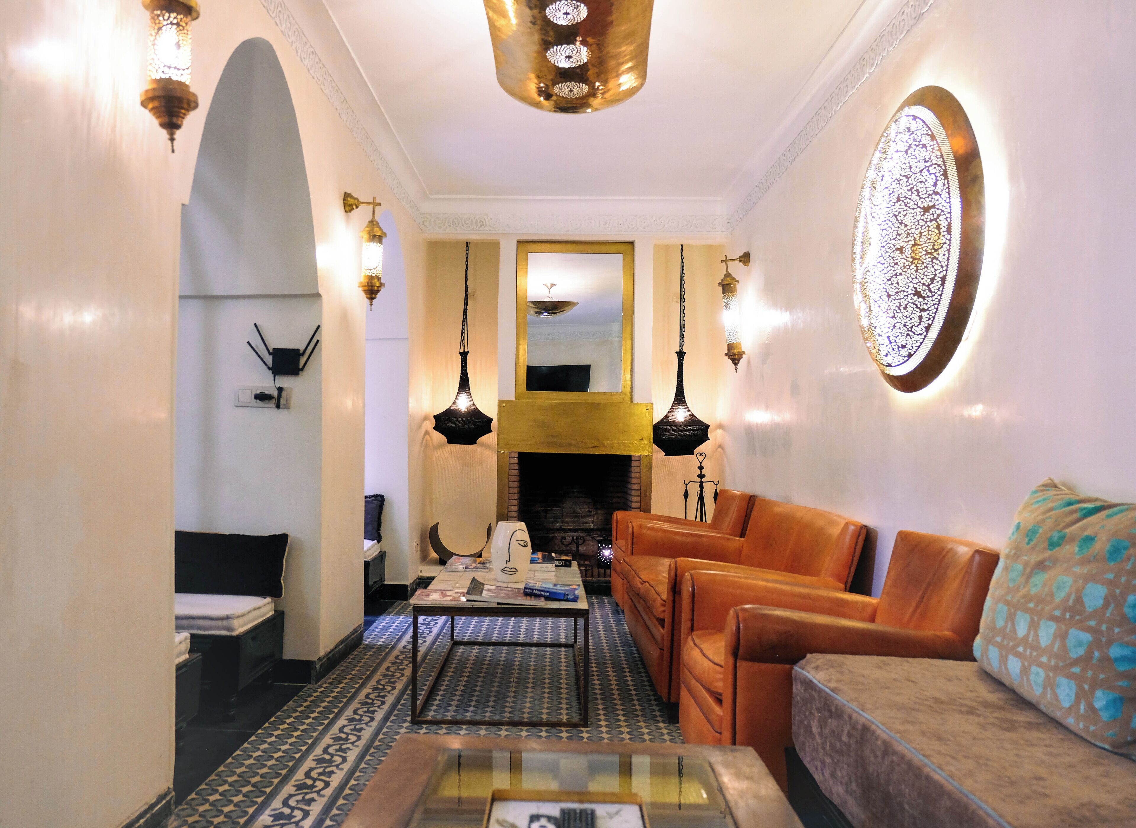 Zona de estar del vestíbulo