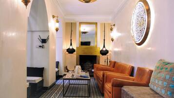 Zona de estar del vestíbulo